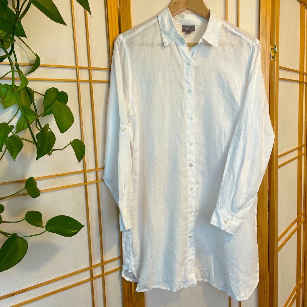 100% Linen Long Tunic